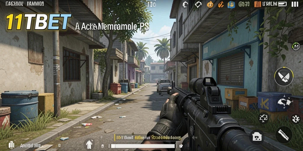 Screenshot gameplay 11TBET menunjukkan aksi menegangkan dan visual yang indah.