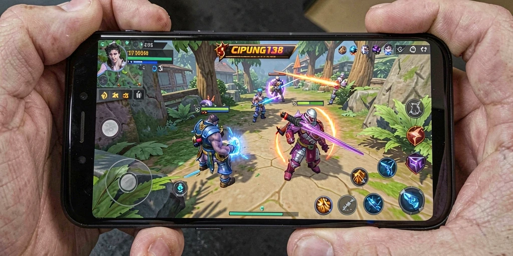 Screenshot gameplay <strong>CIPUNG138</strong> menampilkan aksi strategis yang mendebarkan.
