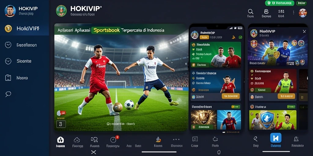 Tampilan HOKIVIP yang menarik saat melakukan taruhan olahraga.
