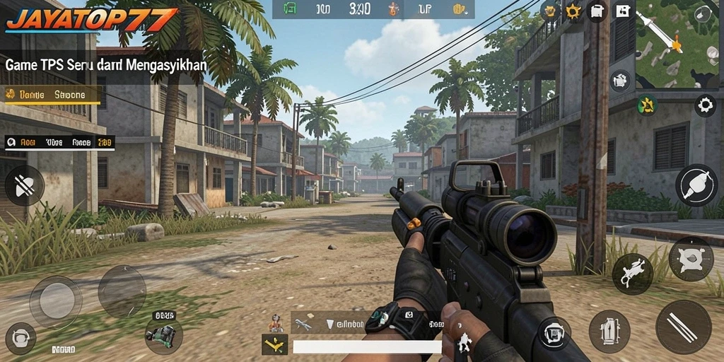 Tampilan gameplay seru dan penuh aksi dari JAYATOP77.