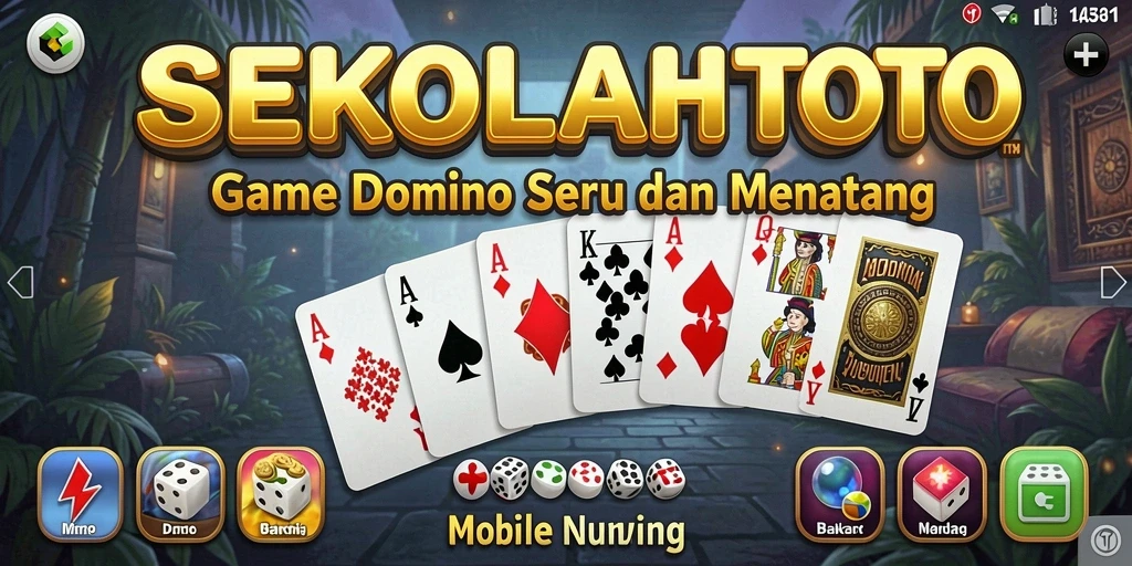 Tampilan gameplay SERU dari SEKOLAHTOTO yang mengasyikkan.