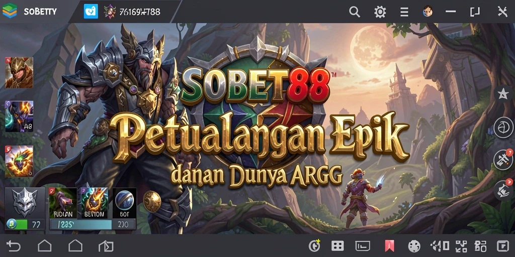 Screenshot gameplay menampilkan aksi seru dalam SOBET88.