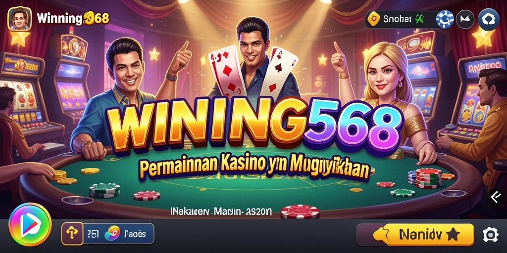 Gameplay menegangkan di WINNING568 dengan berbagai pilihan Kasino.
